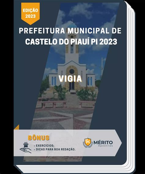 Apostila Vigia Prefeitura De Castelo Do Piau Pi M Rito Apostilas