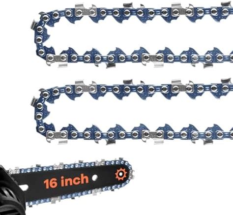 Kakei 16 Inch Chainsaw Chain 3 8 Lp Pitch 050 Gauge 56 Drive Links Fits Craftsman Poulan