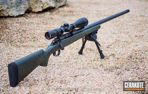 Remington 700 Rifle Parts Finished In H 146 Graphite Black By Web User