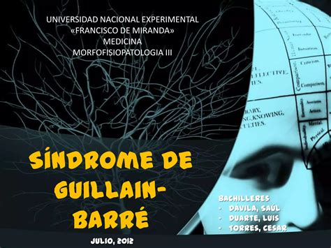 Sindrome De Guillain Barre Revisado Ppt Descarga Gratuita