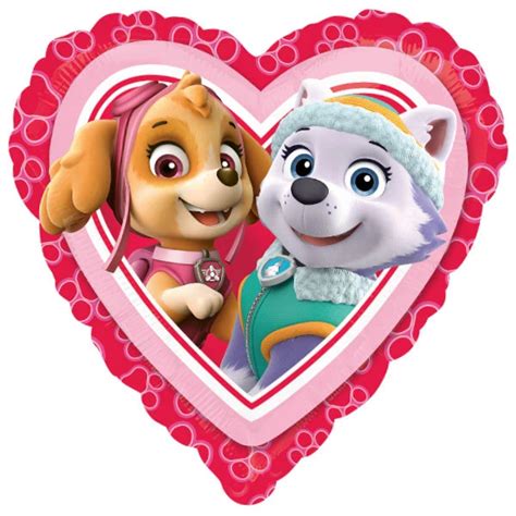 Inch Cm Anagram Paw Patrol Love Girl Folie Ballon Kopen