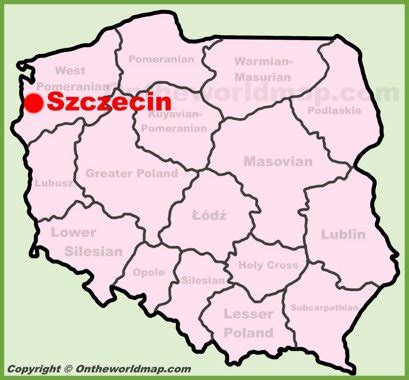 Szczecin Maps | Poland | Maps of Szczecin