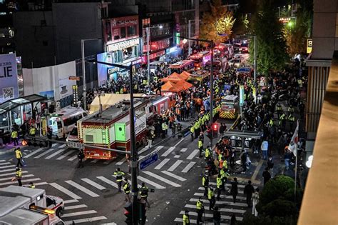 【即时】韩国梨泰院踩踏事件：首尔万圣节派对意外，至少146人死亡，150人受伤 端传媒 最新 Telegraph