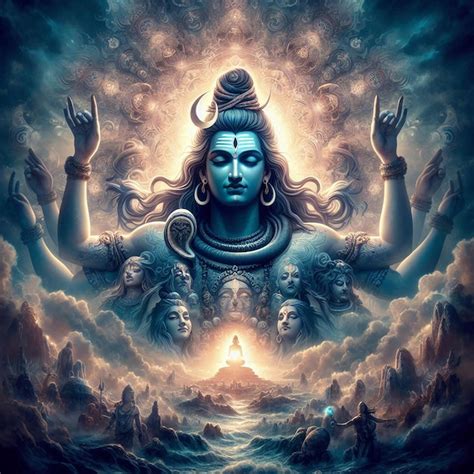 Lord Shiva 3d Wallpaper Banner Mahadev Ai Generated Premium Ai