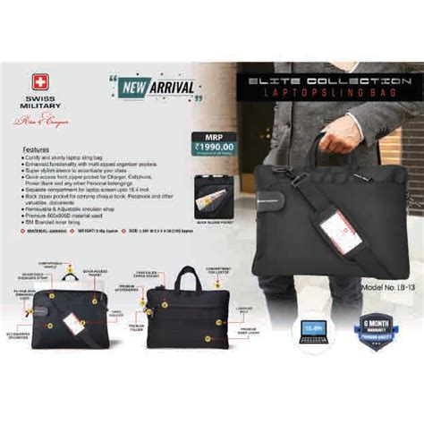 Swiss Military Laptop Bag Lb13