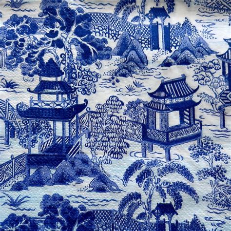 Blue Willow Paper Etsy