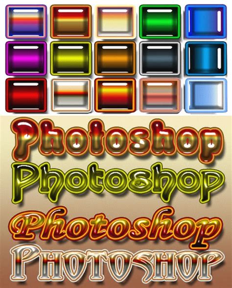 Стили текста обводка » Photoshop Styles, Стили для Фотошопа