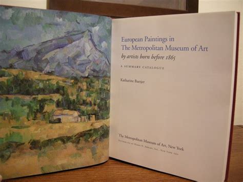 European Paintings in the Metropolitan Museum of Art by Artists Born ...