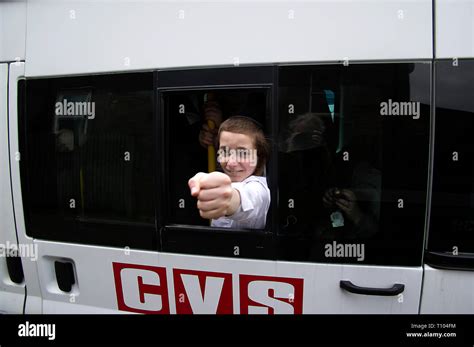 Hasidic jewish boys in stamford hill hi-res stock photography and ...