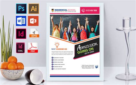 Poster School Vol 03 Corporate Identity Template