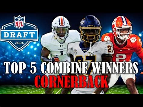 2024 NFL Scouting Combine Reaction I Top 5 Winners At Cornerback YouTube