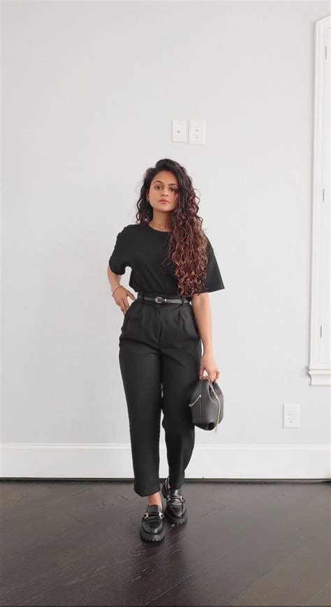 Edgy Work Outfits Black Work Outfit Summer Business Casual Outfits