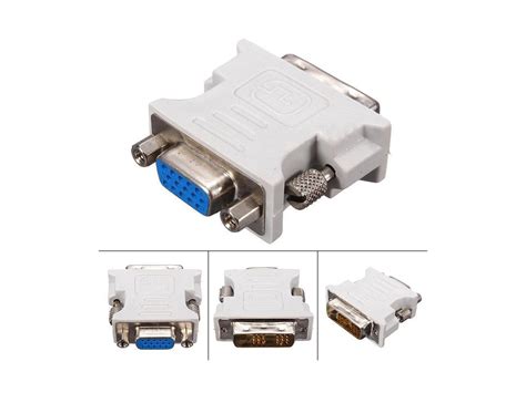 Pc Dvi D To Vga Adapter Dvi D Pin Dual Link Male To Vga Pin