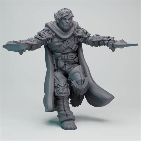 Hot Goblin Elf Thief Dual Daggers