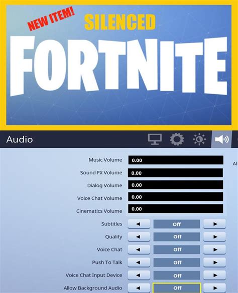 For everyone who loves silenced weapons! : r/FortNiteBR
