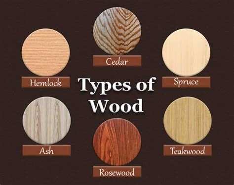 Different Types of Wood and Their Uses