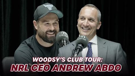 Woodsy S Club Tour Aaron Woods Andrew Abdo Footy Talk League