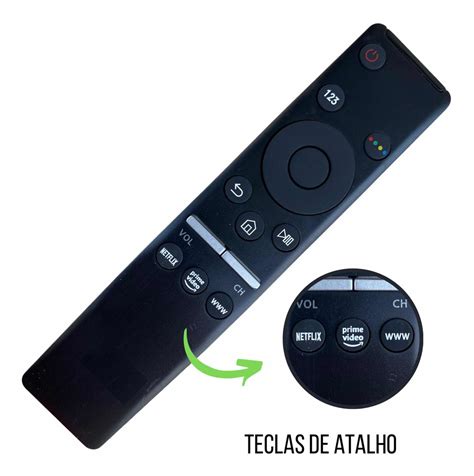 Kit 10 Controle Remoto Compatível Tv Samsung 4k Smart Nova