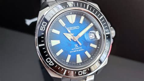 Часы Seiko Prospex King Samurai Save the Ocean Manta Ray Special