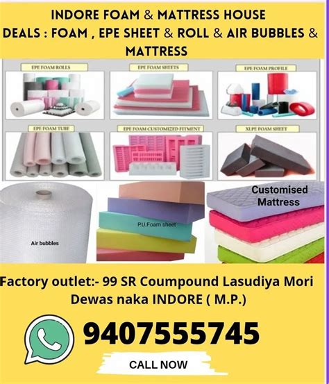 White Epe Foam Rolls And Sheets For Mattress Or Packing At Rs 250