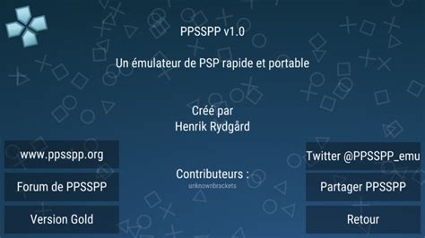 PPSSPP, un émulateur de PSP abouti pour Android