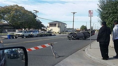 Multi Vehicle Crash Shuts Down Road In National City Cbs