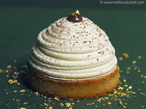 Tartelette "Mont-Blanc" - La recette avec photos - Meilleur du Chef