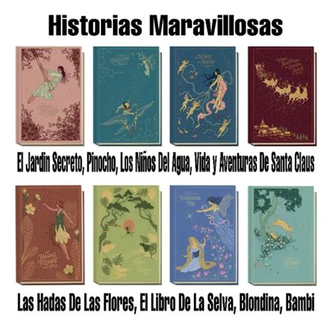 Colección Historias Maravillosas 8 Titulos Envío gratis