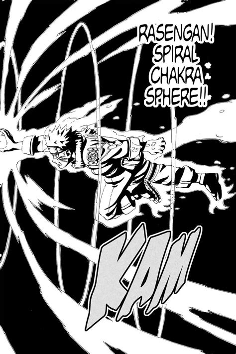 Rasengan Manga De Naruto Arte De Naruto Naruto