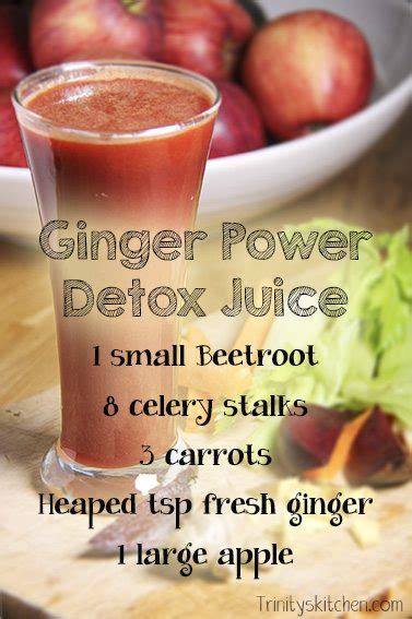 Ginger Power Detox Juice Kind Earth