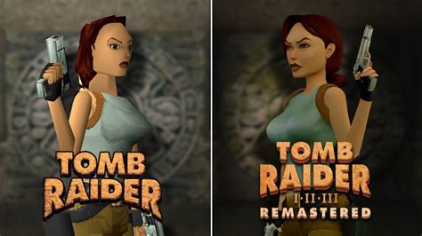 Tomb Raider Remastered Remastered Vs Classic Gameplay Comparison