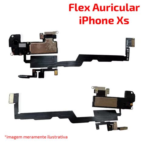 Cabo Flex Do Auricular Para IPhone Xs Original Retirado Terma Cell