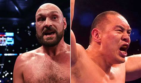 Watch Zhilei Zhang Taunts Tyson Fury But Is He Bothered