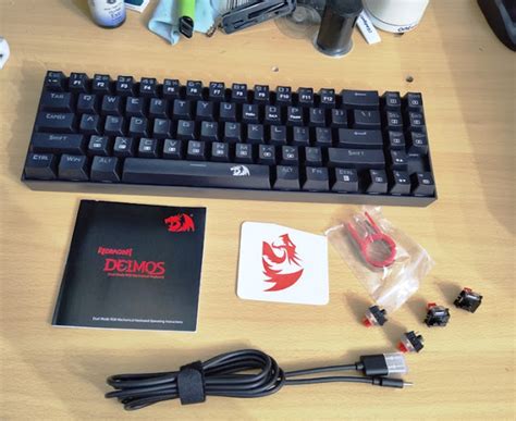 Redragon Deimos K599 Review 70 Keyboard With Hot Swappable Outemu