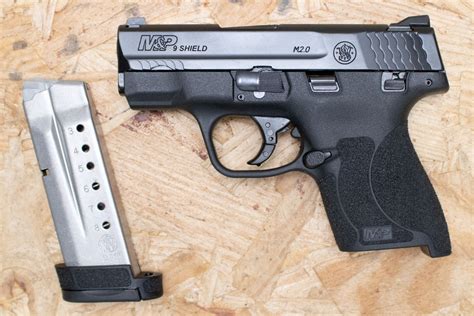 Smith And Wesson Mandp9 Shield M2 0 9mm Used Trade In Pistol With Extended Magazine Sportsman S