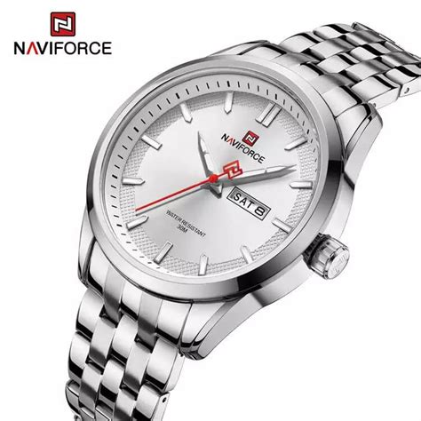 Buy Naviforce Nf Silver Watch Online At Best Price In Nepal