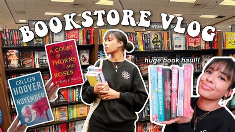 BOOKSTORE VLOG Book Shopping At Barnes Noble Book Haul YouTube