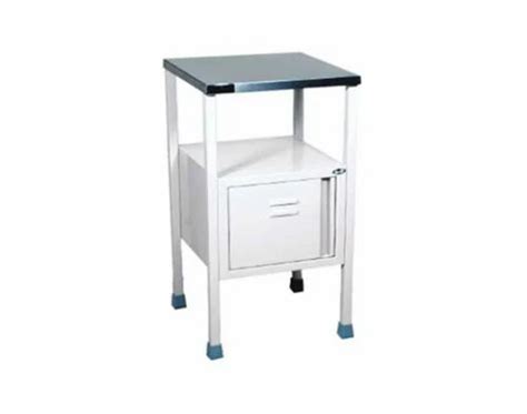 White Stainless Steel Hospital Bedside Locker At Best Price In Chennai