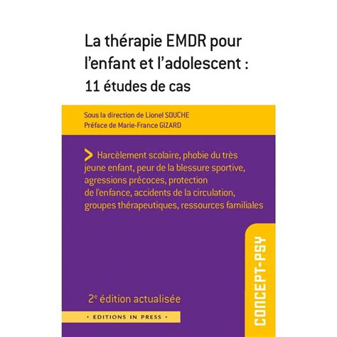 Th Rapie Emdr Pour Enfant Et Adolescent Lionel Souche In Press