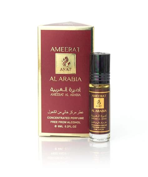 Huile Parfumée Ameerat Al Arabia Ayat Perfumes 6 x 6ml