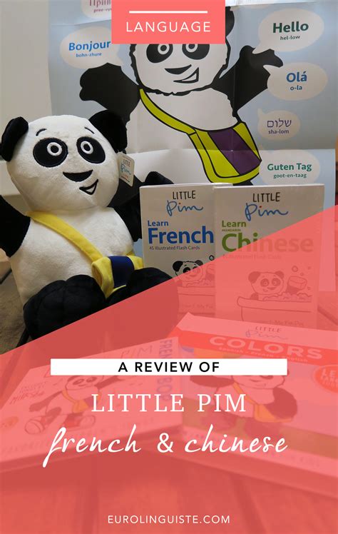 A Review of Little Pim | French & Mandarin Chinese | Eurolinguiste