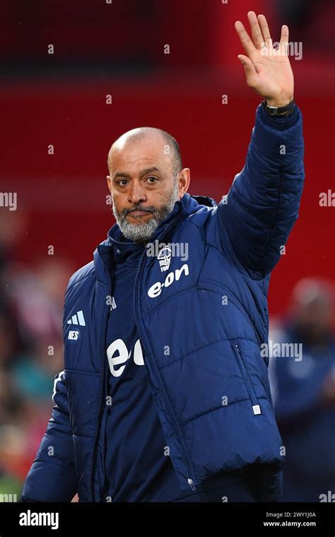 Nuno Espirito Santo Nottingham Forest Head Coach During The Premier League Match Between