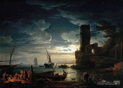 Claude Joseph Vernet Nuit Sc Ne De C Te M