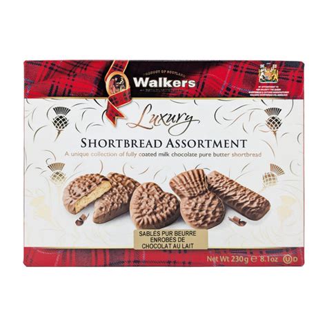 Walkers Luxury Shortbread Assortment 230g Blightys British Store
