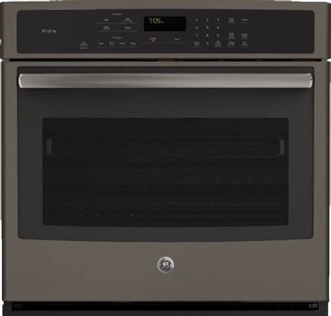 Ge Pt7050ehes 30 Inch Single Electric Wall Oven With True Convection Meat Probe Steam Clean