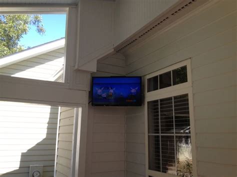 41 best Outdoor Flat Screen TV Wall Mounting and Wall Mount Installation Service images on Pinterest