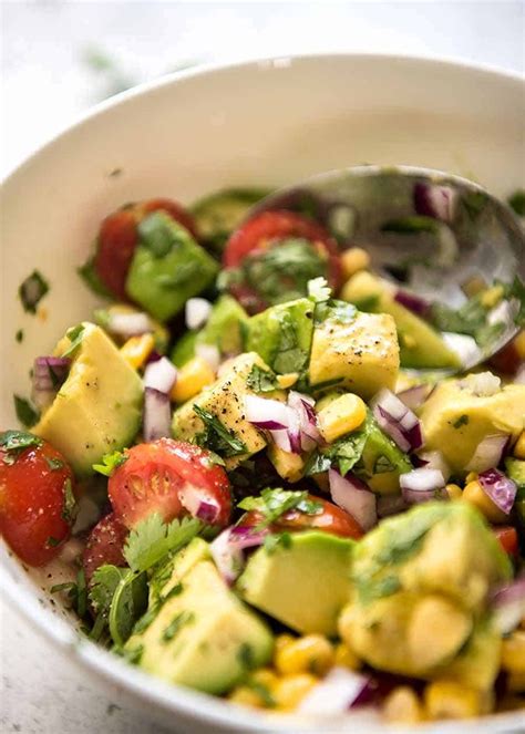 Mexican Avocado Chicken Salad Recipetineats