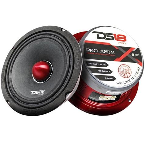 Ds Pro X Bm Midrange Rms Speakers W Max Loudspeaker With