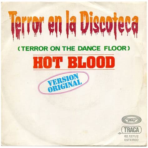Hot Blood Terror En La Discoteca Terror On The Dancefloor Vinyl Discogs
