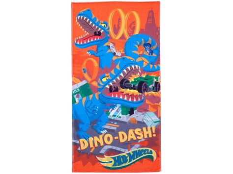 Toalha De Banho Infantil Lepper Algod O Aveludada Hot Wheels